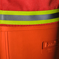 Orange : Work Horse Pro Men's Work Boots - Reflective Band View