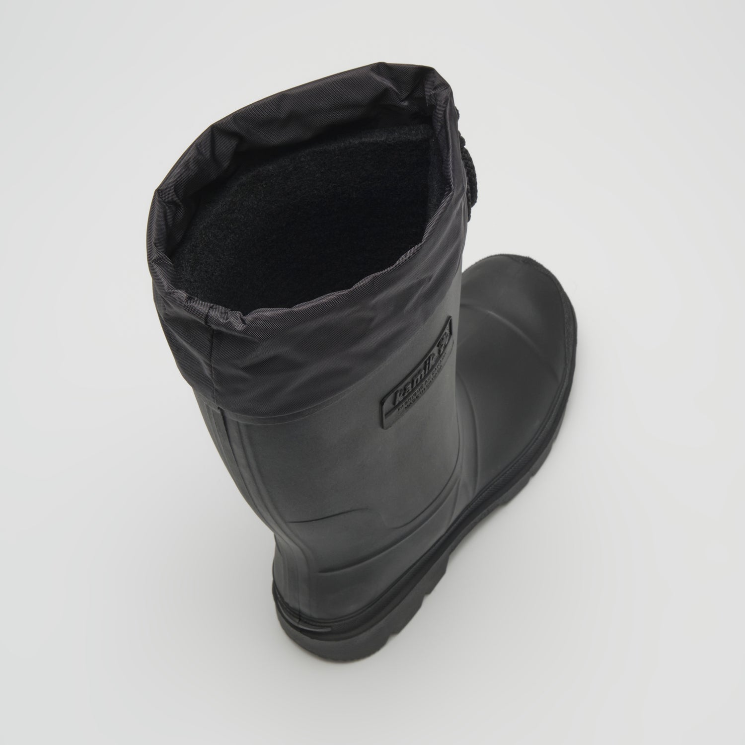 Black : Work Horse Men's Work Boots - Top View