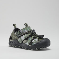 OLIVE : Crab Print - Kids' Closed-Toe Sandals Main View