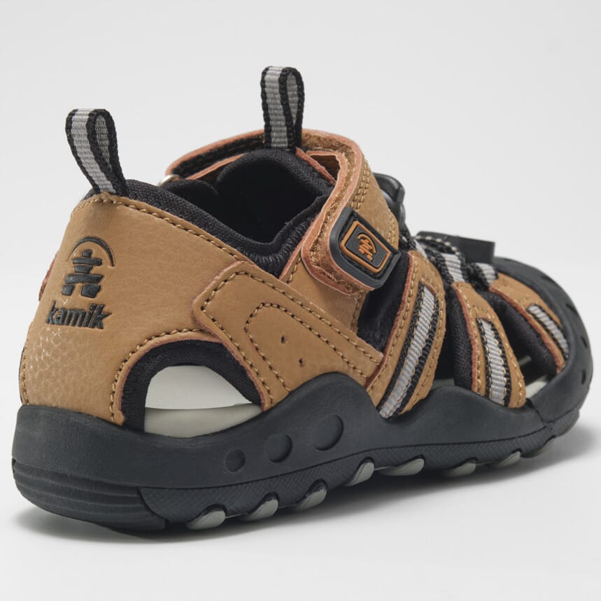 LIGHT BROWN : CRAB - Toddler Sole View