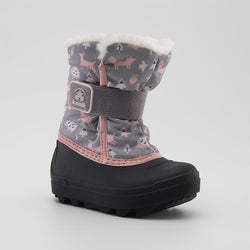 GREY : Snowbug 7 F P - Winter Boots for Toddlers Main View