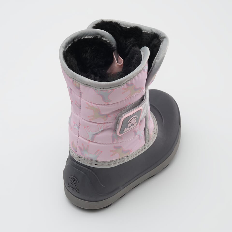 LT.PINK : Snowbug 7 P - Winter Boots for Toddlers Top View