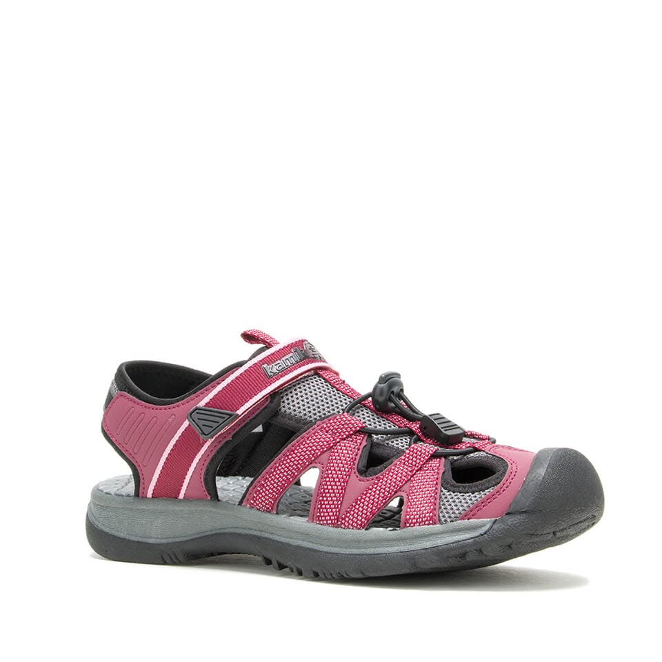 BURGUNDY : Islander 2 - Womens' Closed-Toe Sandals Main View