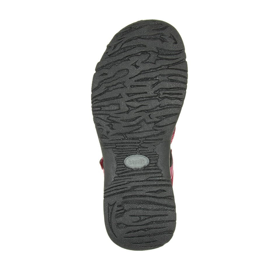 BURGUNDY : Islander 2 - Womens' Closed-Toe Sandals Sole View