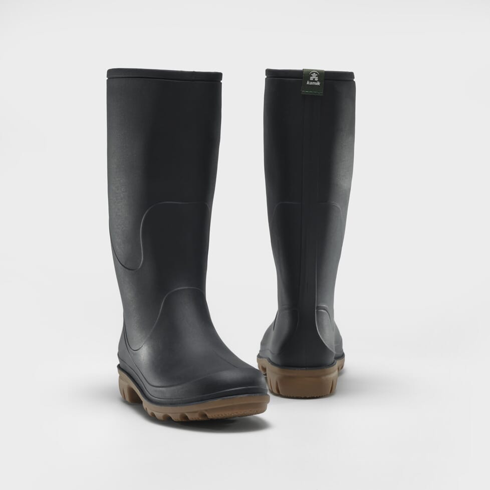 Kamik wide calf rain boots on sale