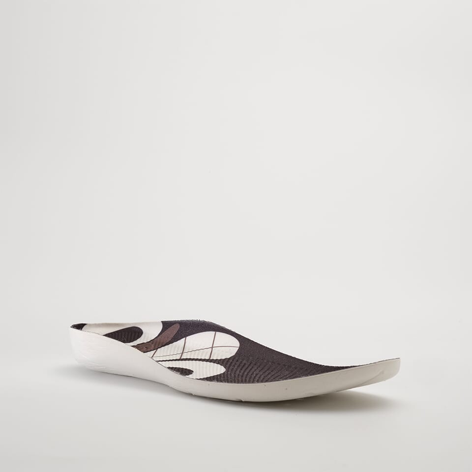 GREY : Nova X Cécile Gariépy Insoles: Colorful Comfort for Your Every Step Third Alternate View