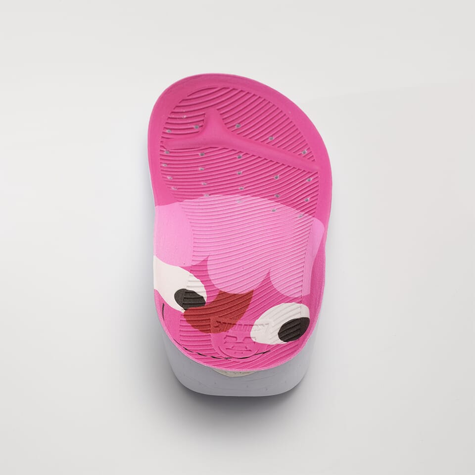 PINK : Nova X Cécile Gariépy Insoles: Colorful Comfort for Your Every Step Top View