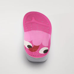 PINK : Nova X Cécile Gariépy Insoles: Colorful Comfort for Your Every Step Top View