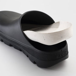 BLACK : Nova - Slip-On Clogs Inside View