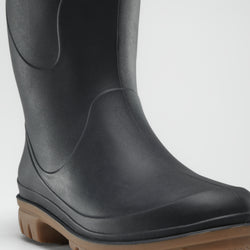 Navy : Miranda Women's Rain Boots - Three-Quarter View